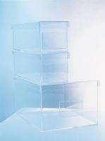 Clear plastic containers