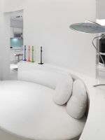 Bright white modern interior