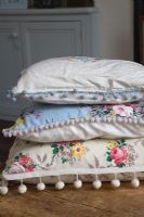 Pile of cushions