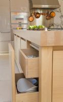 Modern kitchen drawers