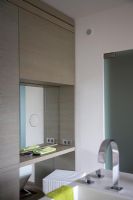 Modern bathroom with vanity unit 