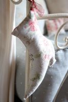 Fabric boot on bedpost