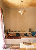 Moroccan style living room 