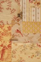 Floral pattern fabric samples

