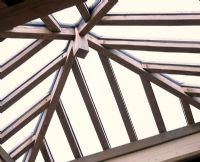 Detail of glass roof