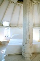 Bedroom in converted windmill