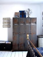 Storage cabinet in bedroom 