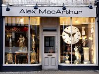 Exterior of Alex MacArthur's shop