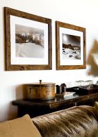 Sideboard and photographs detail 