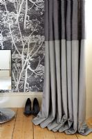 Bedroom curtain detail