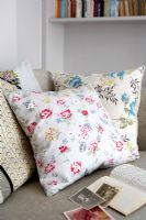 Floral patterned cushion detail