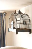 Wall mounted bird cage 