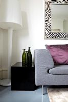 Modern living room furniture detail 