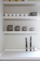 Modern kitchen shelves and accessories 