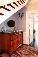 Chest of drawers in classic hallway 
