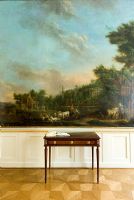 Large painting in drawing room 