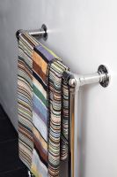 Heated towel rail, detail