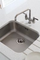 Modern kitchen sink, detail
