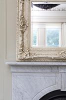 Ornate mirror detail 