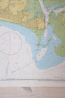 Nautical map detail