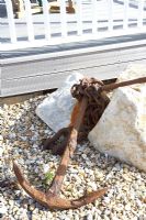 Rusty anchor, detail 