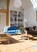 Modern Scandinavian style living room 