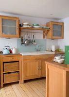 Modern wooden kitchen 
