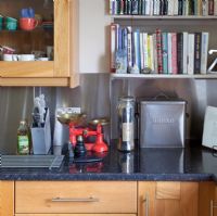 Modern kitchen worktop