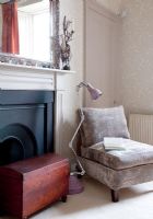 Chair in classic bedroom 