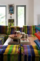 Modern moroccan style living room 