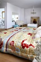 Eclectic modern bedroom with en-suite