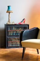 Fifties armchair and cabinet