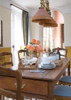 Country dining table