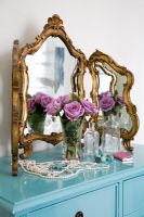 Pink Roses and mirror