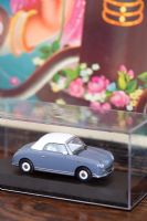 Toy car on display