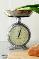 Stop watch style vintage weighing scales 