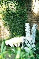 Ornate garden chair