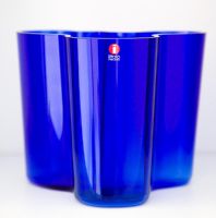 Detail of three blue glasses