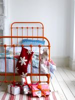Childs room at Christmas