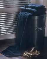 Black laundry basket and accessories 