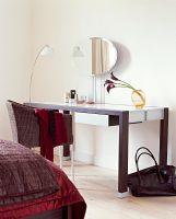 Modern dressing table in bedroom 