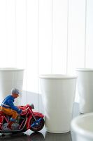 Modern ceramic beakers