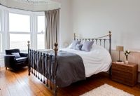 Classic bedroom with bedstead