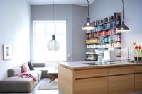 Modern kitchen-living room