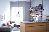 Modern kitchen-living room