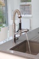 Detail of modern spray tap 