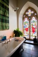 Classic bathroom of converted church