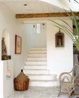 Country hallway and staircase 