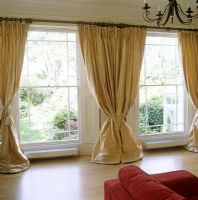 Living room curtains