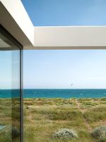 Sea views from glazed contemporary house